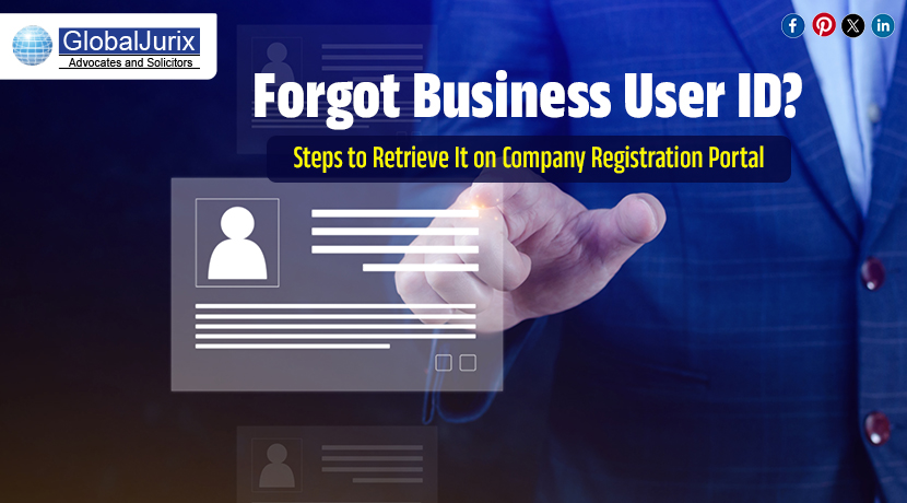 Forgot Business User ID? Steps to Retrieve It on Company Registration Portal
